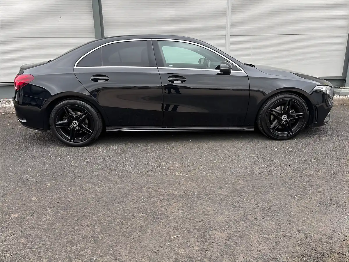 Used 2020 Mercedes-Benz a Class AMG Line (executive) Black - Interior and Exterior details 7