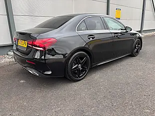 Used 2020 Mercedes-Benz a Class AMG Line (executive) Black - Interior and Exterior details 9