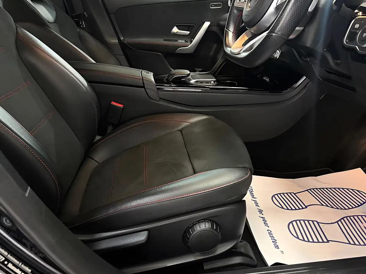 Used 2020 Mercedes-Benz a Class AMG Line (executive) Black - Interior and Exterior details 11