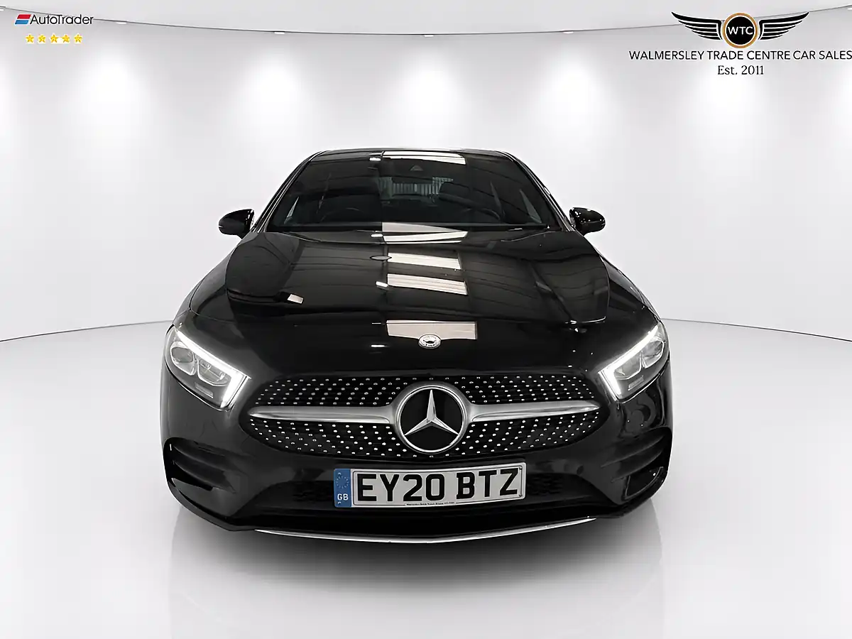 Used 2020 Mercedes-Benz a Class AMG Line (executive) Black - Interior and Exterior details 2