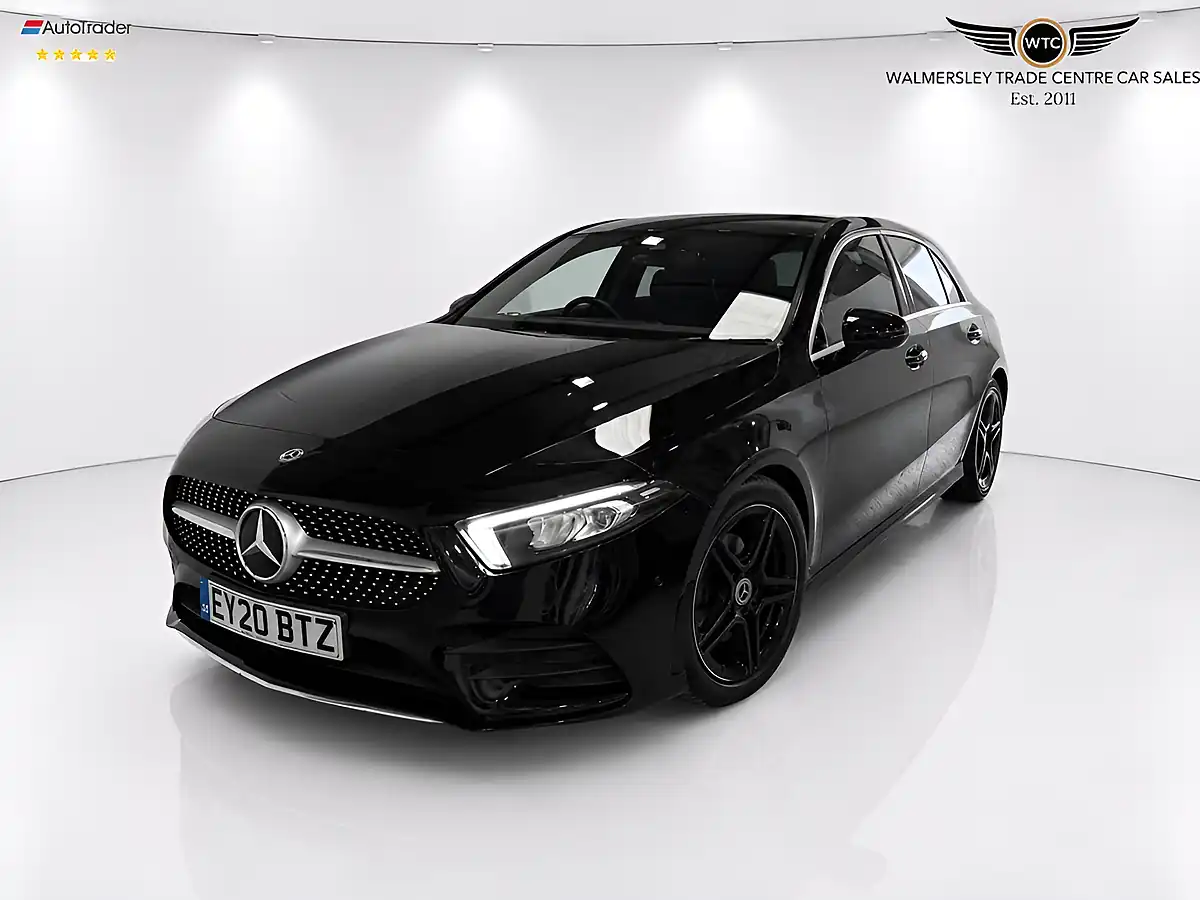 Used 2020 Mercedes-Benz a Class AMG Line (executive) Black - Interior and Exterior details 3