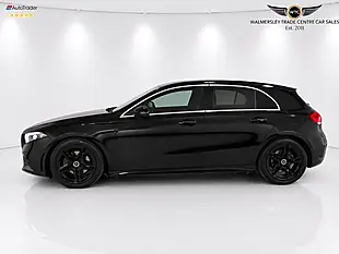 Used 2020 Mercedes-Benz a Class AMG Line (executive) Black - Interior and Exterior details 4