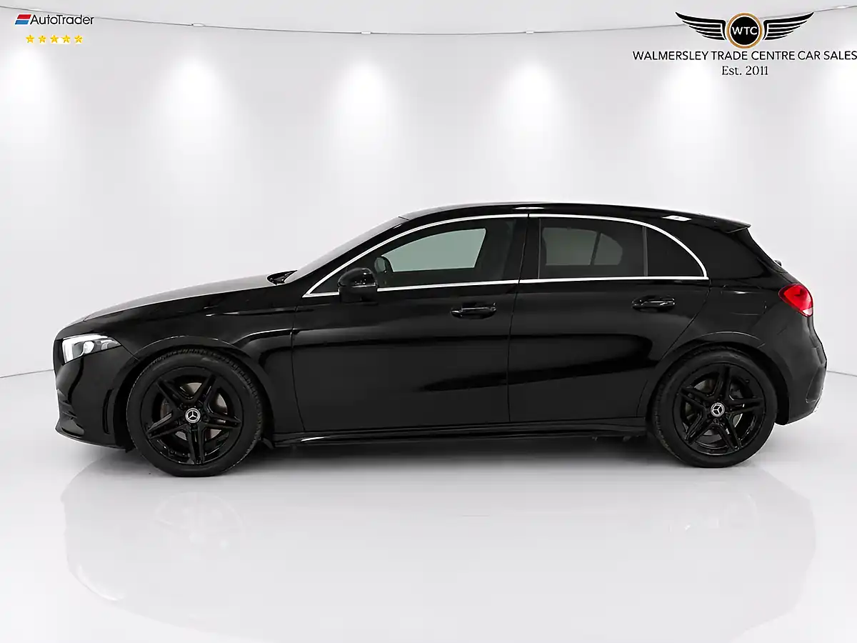 Used 2020 Mercedes-Benz a Class AMG Line (executive) Black - Interior and Exterior details 4