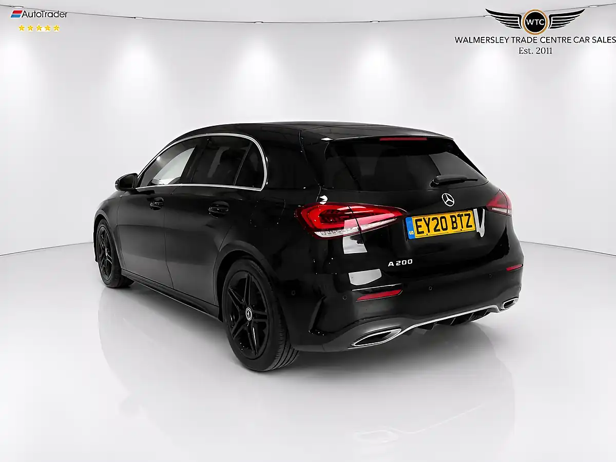 Used 2020 Mercedes-Benz a Class AMG Line (executive) Black - Interior and Exterior details 5