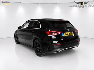 Used 2020 Mercedes-Benz a Class AMG Line (executive) Black - Interior and Exterior details 6