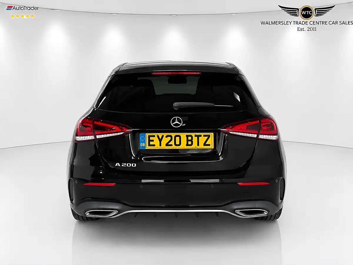 Used 2020 Mercedes-Benz a Class AMG Line (executive) Black - Interior and Exterior details 7