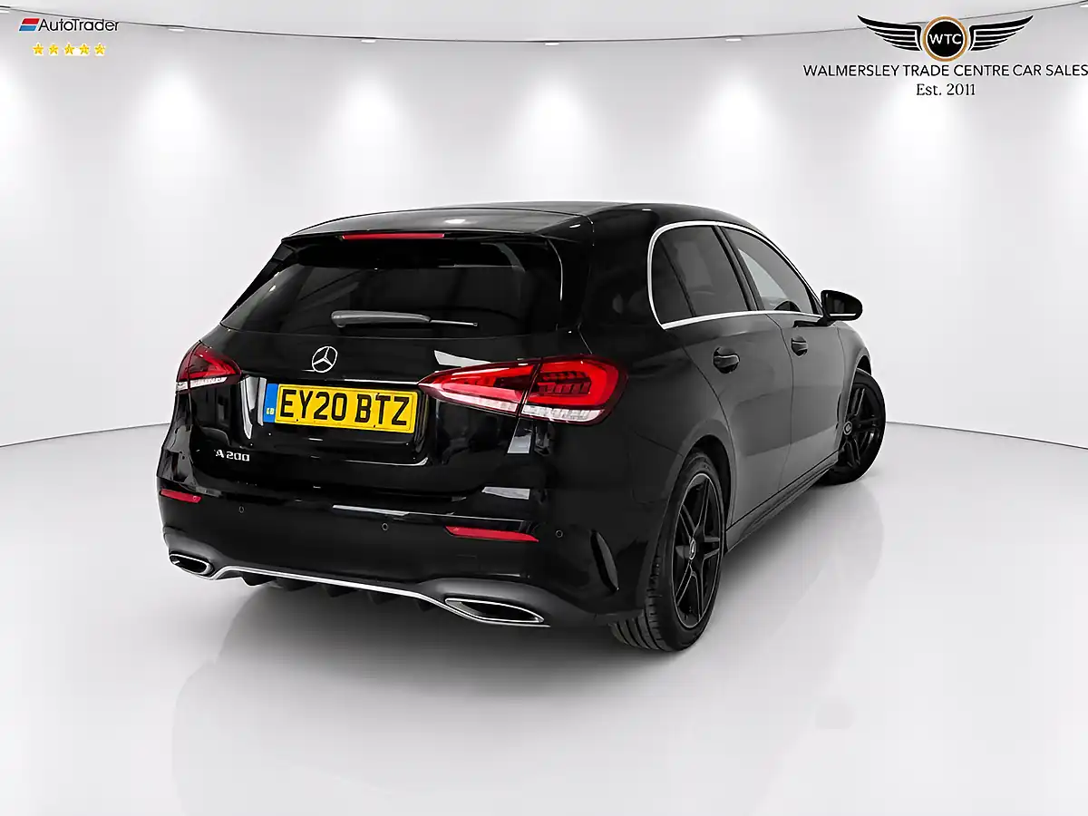 Used 2020 Mercedes-Benz a Class AMG Line (executive) Black - Interior and Exterior details 8