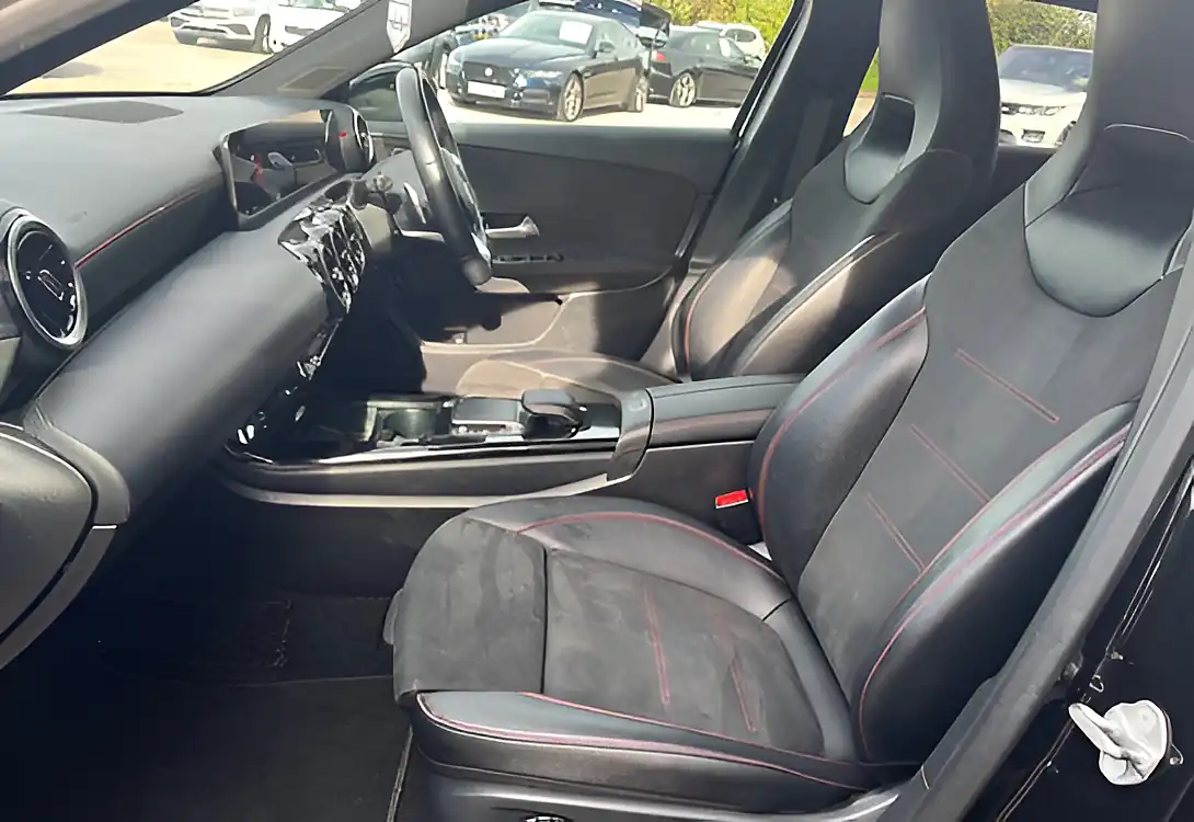 Used 2020 Mercedes-Benz a Class AMG Line Executive Cosmos Black - Interior and Exterior details 16