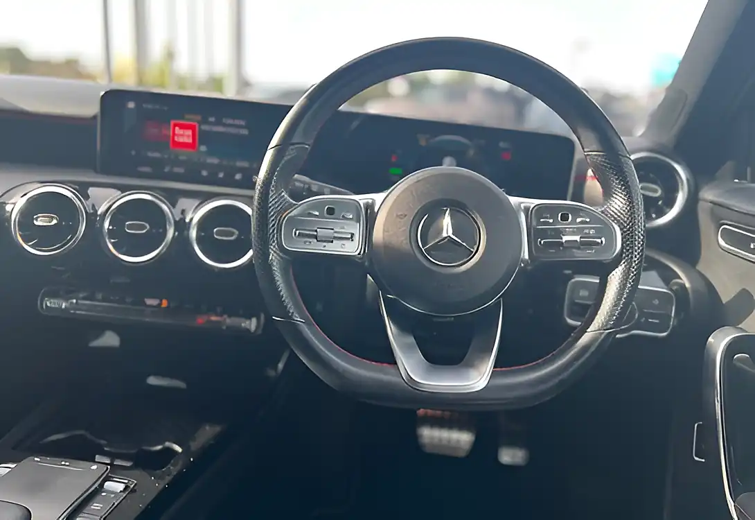 Used 2020 Mercedes-Benz a Class AMG Line Executive Cosmos Black - Interior and Exterior details 18