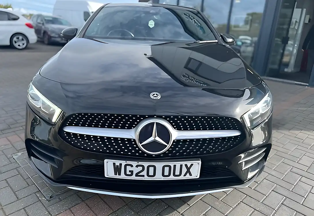 Used 2020 Mercedes-Benz a Class AMG Line Executive Cosmos Black - Interior and Exterior details 3