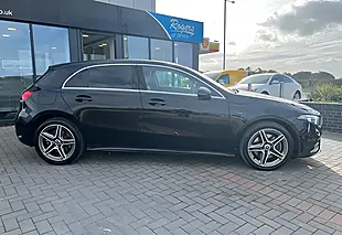 Used 2020 Mercedes-Benz a Class AMG Line Executive Cosmos Black - Interior and Exterior details 5