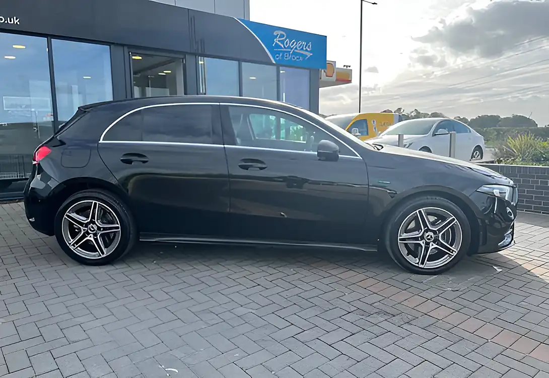 Used 2020 Mercedes-Benz a Class AMG Line Executive Cosmos Black - Interior and Exterior details 5