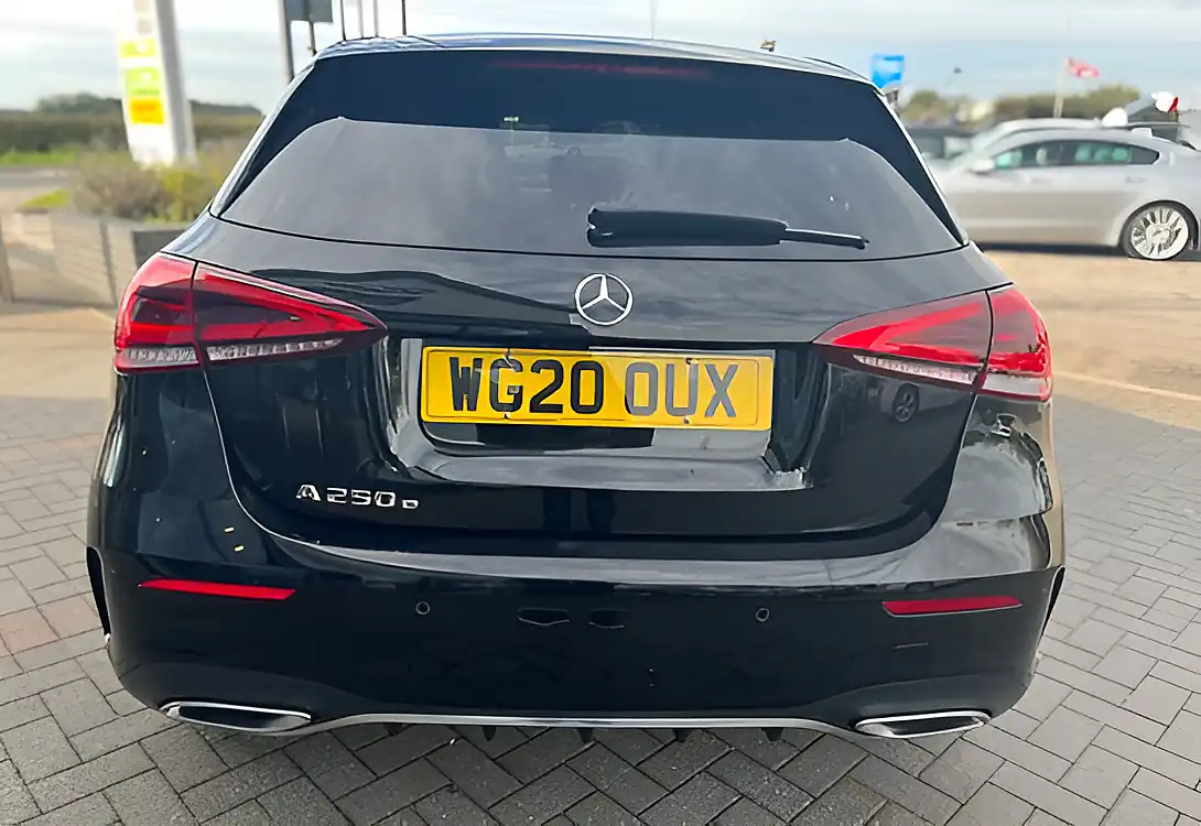 Used 2020 Mercedes-Benz a Class AMG Line Executive Cosmos Black - Interior and Exterior details 7