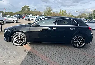 Used 2020 Mercedes-Benz a Class AMG Line Executive Cosmos Black - Interior and Exterior details 9