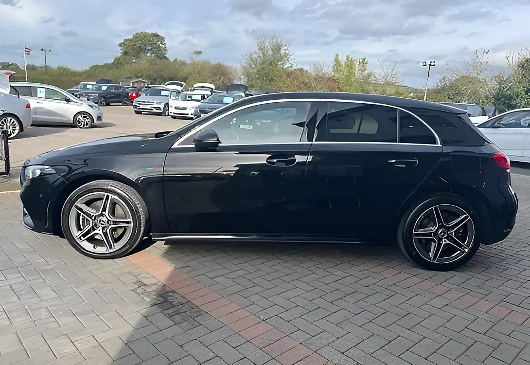 Used 2020 Mercedes-Benz a Class AMG Line Executive Cosmos Black - Interior and Exterior details 9