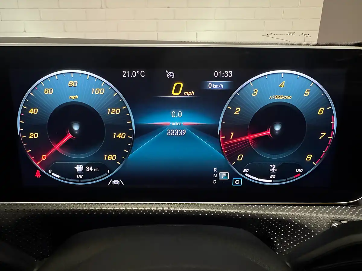 Used 2020 Mercedes-Benz a-Class AMG Line (executive) Grey - Interior and Exterior details 13