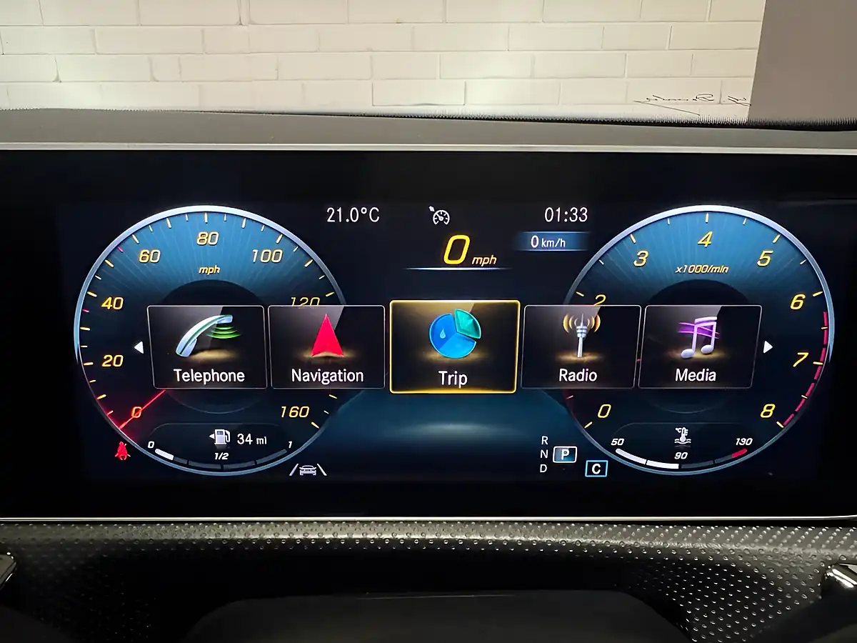 Used 2020 Mercedes-Benz a-Class AMG Line (executive) Grey - Interior and Exterior details 14