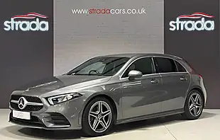 Used 2020 Mercedes-Benz a-Class AMG Line (executive) Grey - Interior and Exterior details 2
