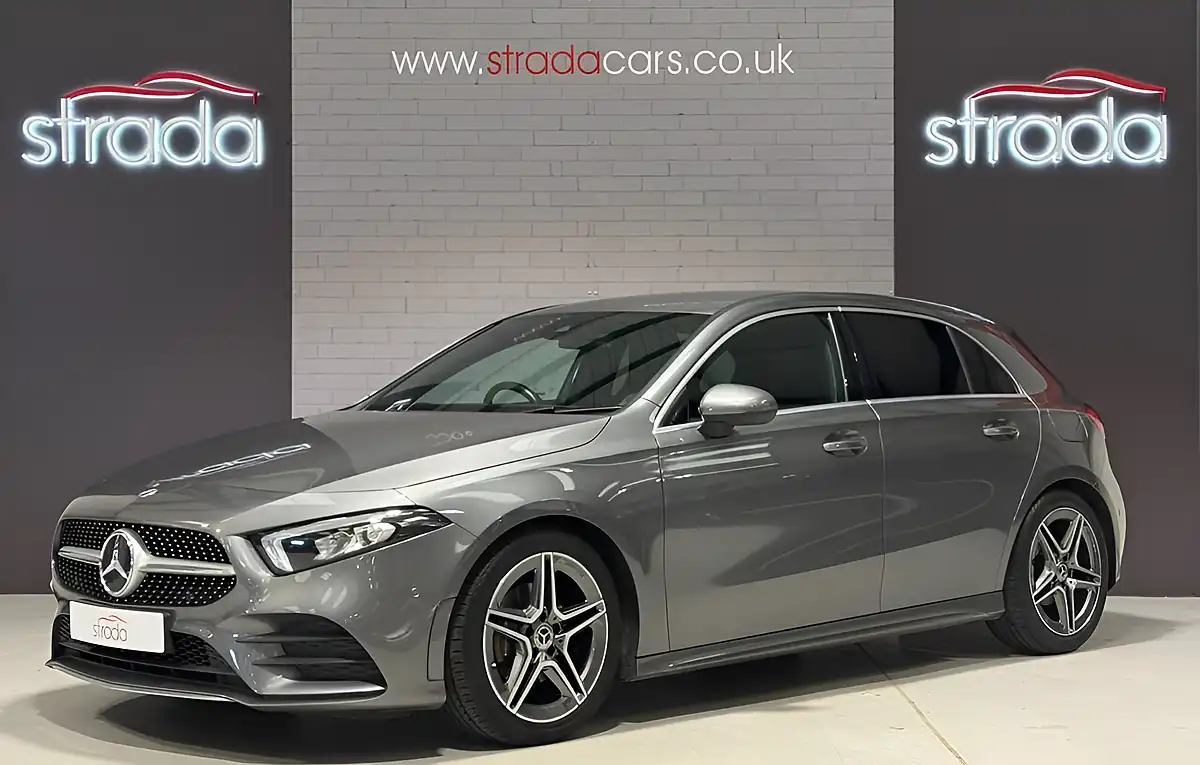 Used 2020 Mercedes-Benz a-Class AMG Line (executive) Grey - Interior and Exterior details 2