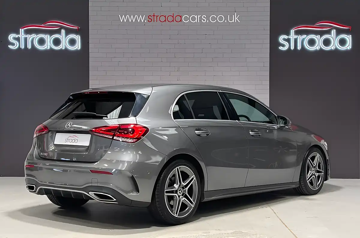 Used 2020 Mercedes-Benz a-Class AMG Line (executive) Grey - Interior and Exterior details 4