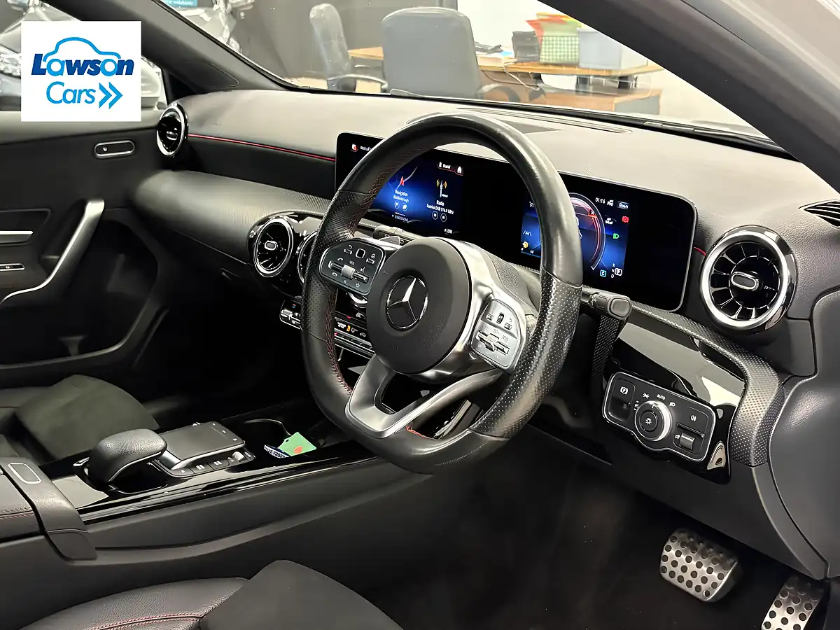 Used 2020 Mercedes-Benz a Class AMG Line (executive) Iridium Silver - Interior and Exterior details 11