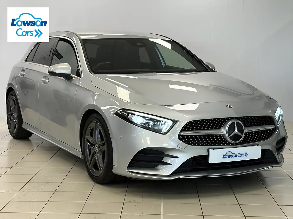Used 2020 Mercedes-Benz a Class AMG Line (executive) Iridium Silver - Interior and Exterior details 4