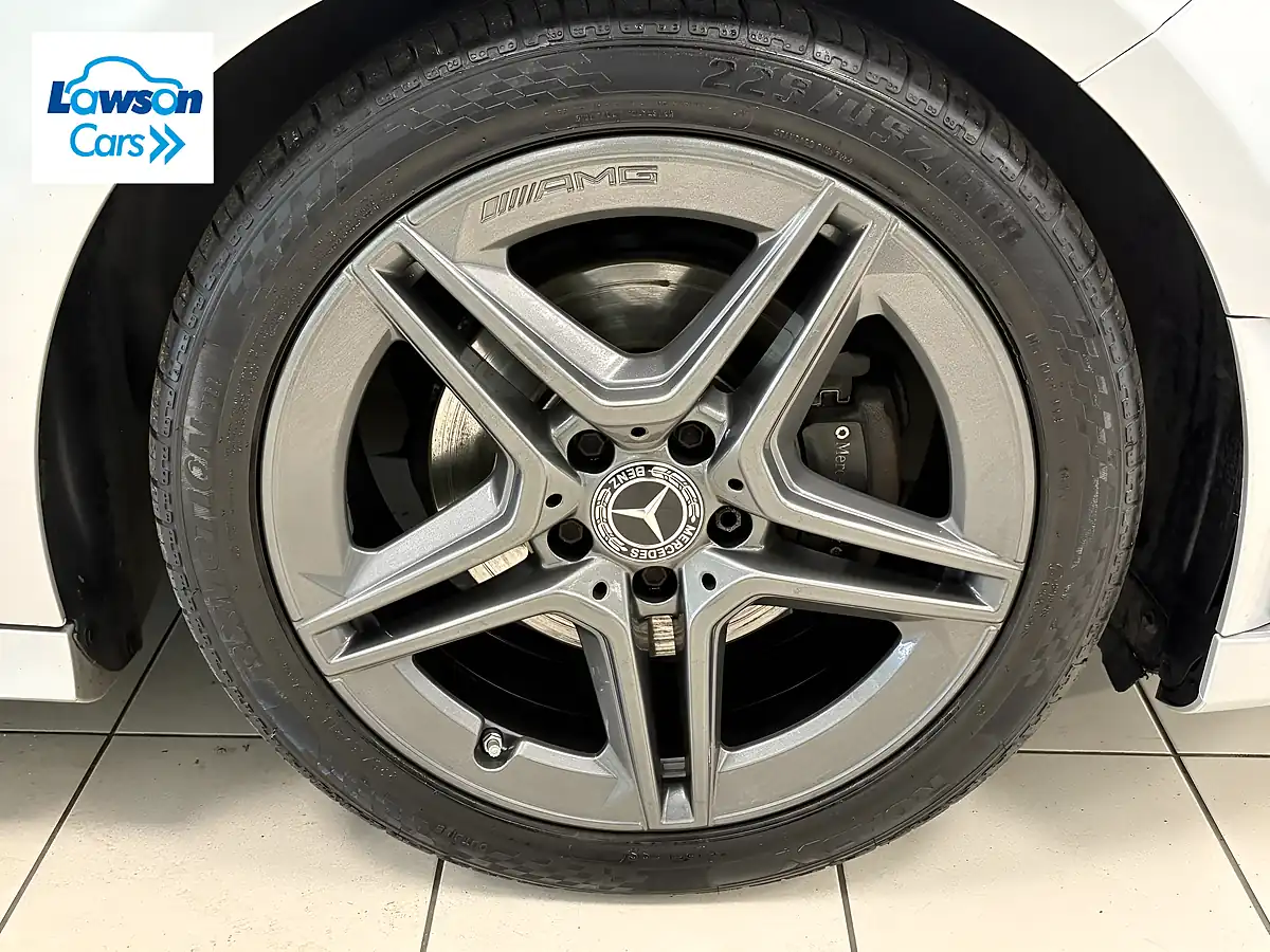 Used 2020 Mercedes-Benz a Class AMG Line (executive) Iridium Silver - Interior and Exterior details 5