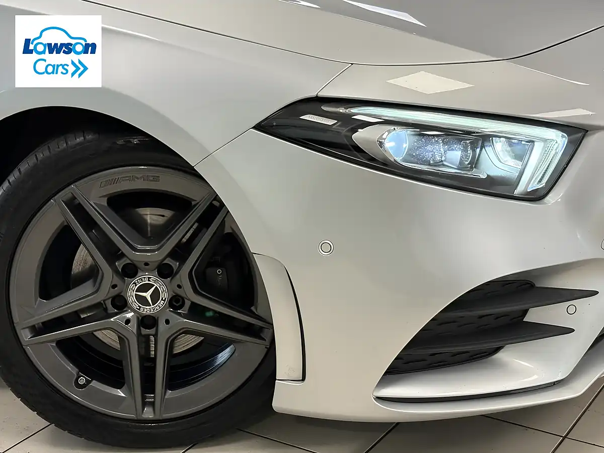 Used 2020 Mercedes-Benz a Class AMG Line (executive) Iridium Silver - Interior and Exterior details 6