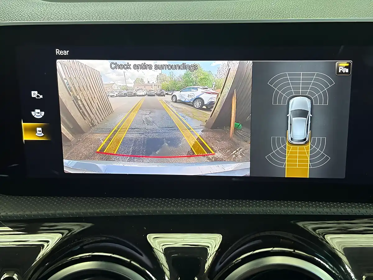 Used 2020 Mercedes-Benz a Class AMG Line Executive Mountain Grey - Interior and Exterior details 10