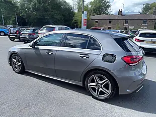 Used 2020 Mercedes-Benz a Class AMG Line Executive Mountain Grey - Interior and Exterior details 16