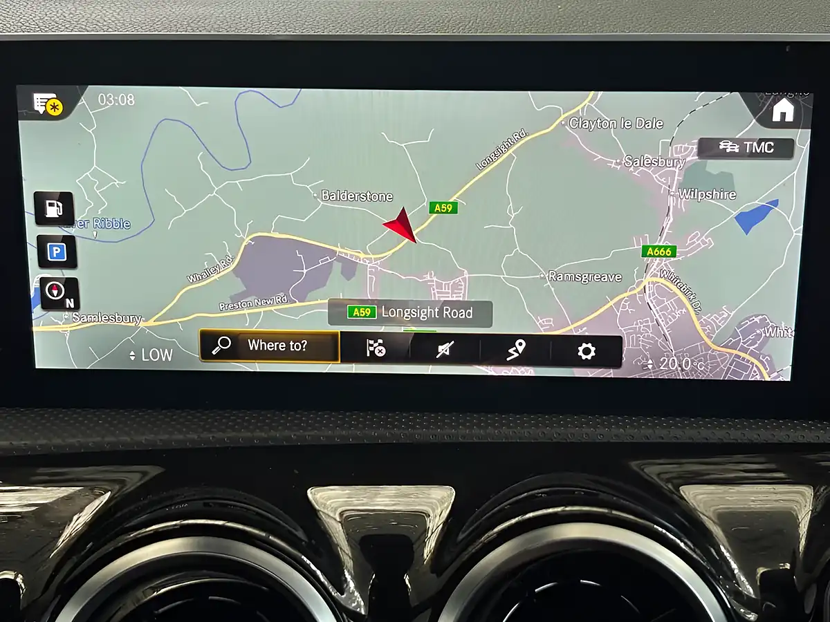 Used 2020 Mercedes-Benz a Class AMG Line Executive Mountain Grey - Interior and Exterior details 2