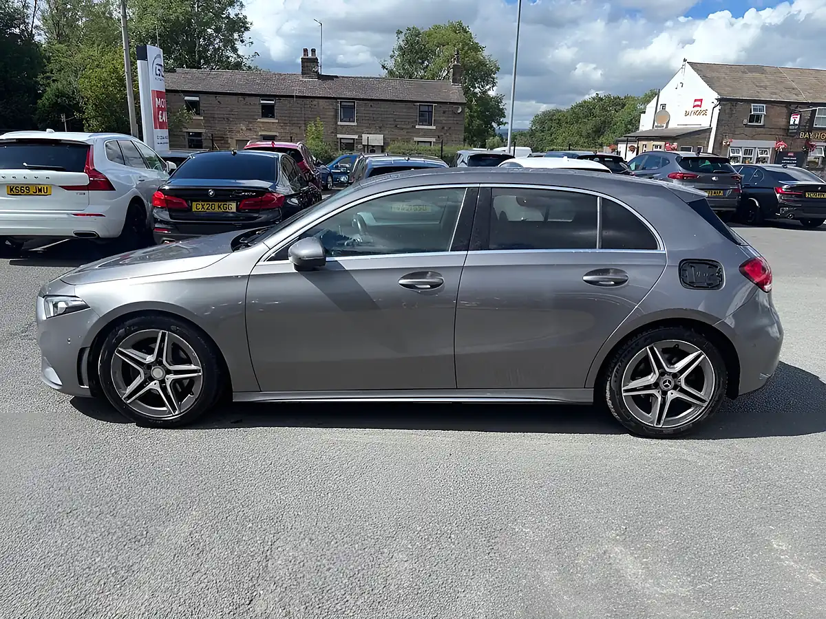 Used 2020 Mercedes-Benz a Class AMG Line Executive Mountain Grey - Interior and Exterior details 7
