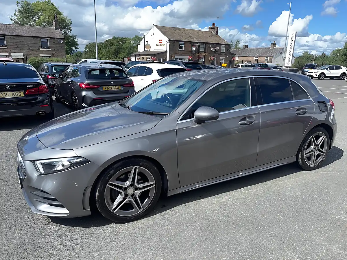 Used 2020 Mercedes-Benz a Class AMG Line Executive Mountain Grey - Interior and Exterior details 8