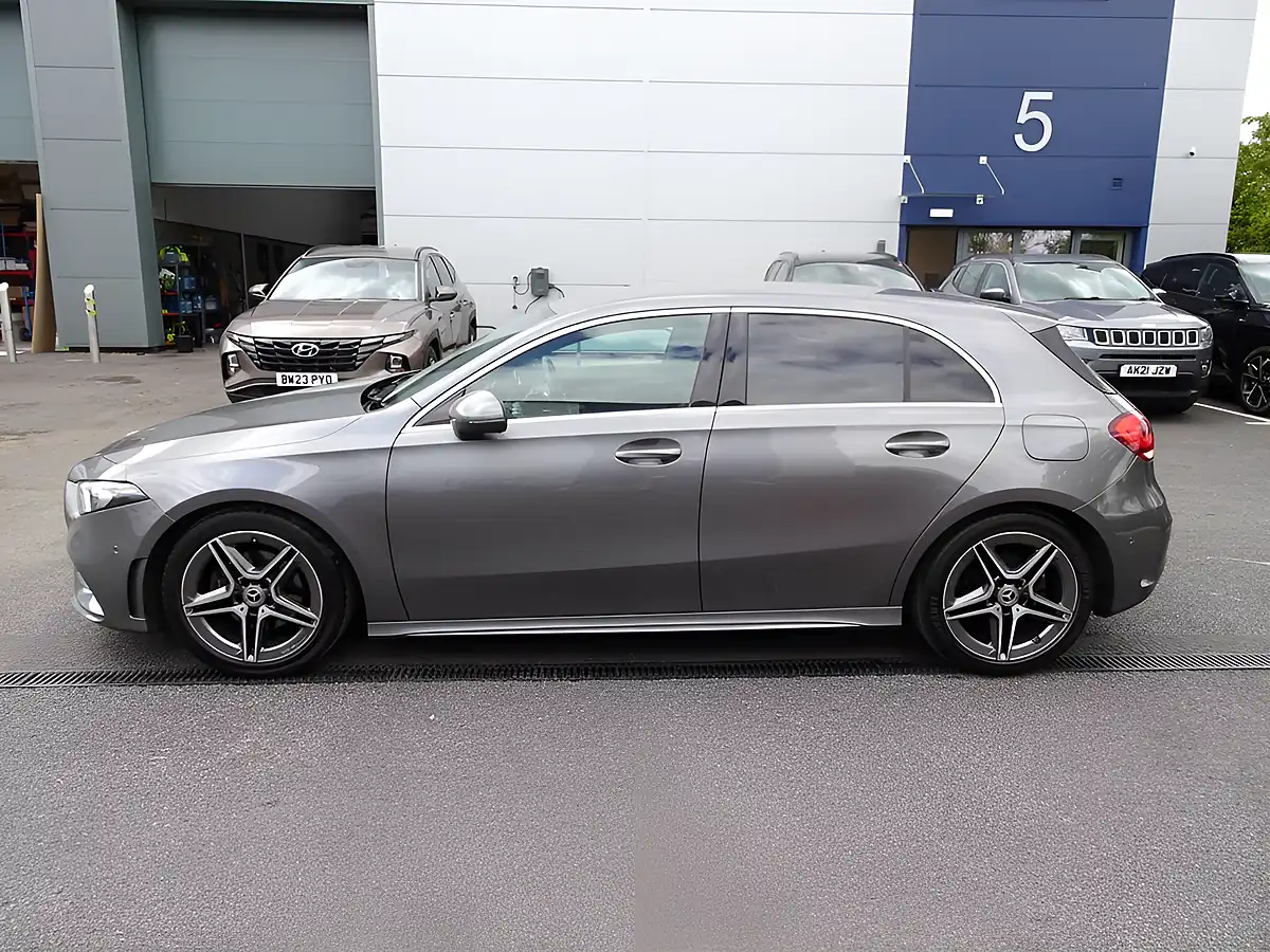 Used 2020 Mercedes-Benz a Class AMG Line Executive Mountain Grey - Interior and Exterior details 11