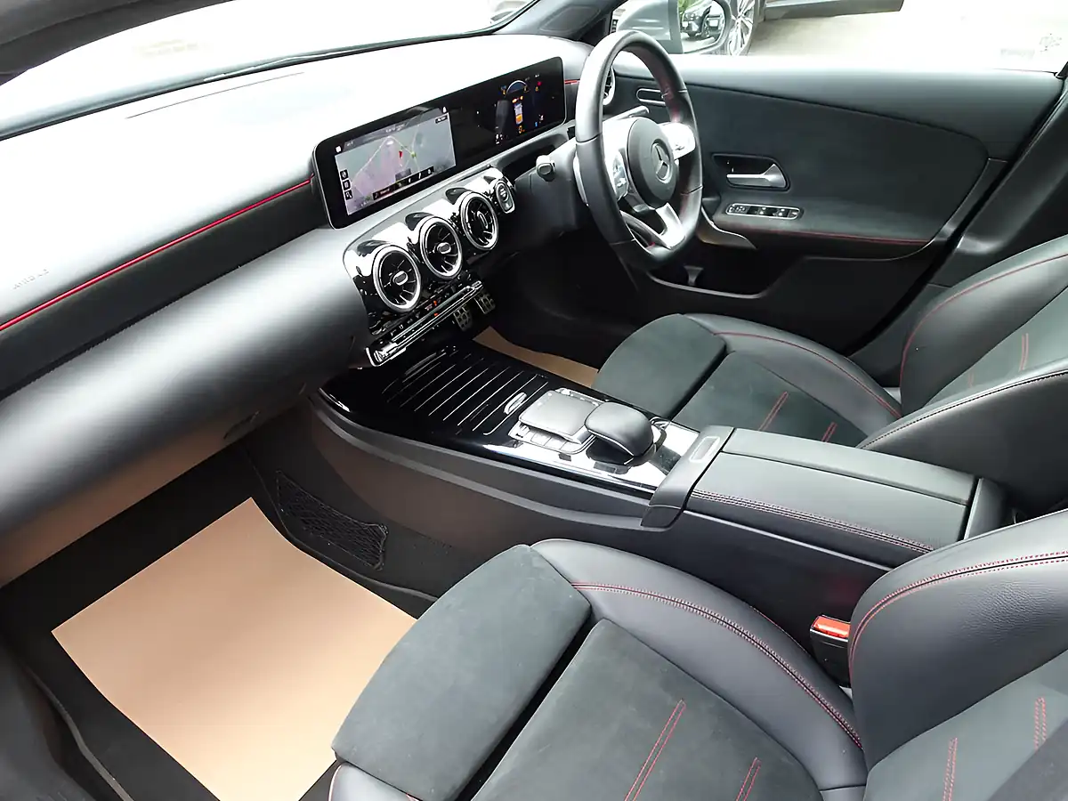 Used 2020 Mercedes-Benz a Class AMG Line Executive Mountain Grey - Interior and Exterior details 12