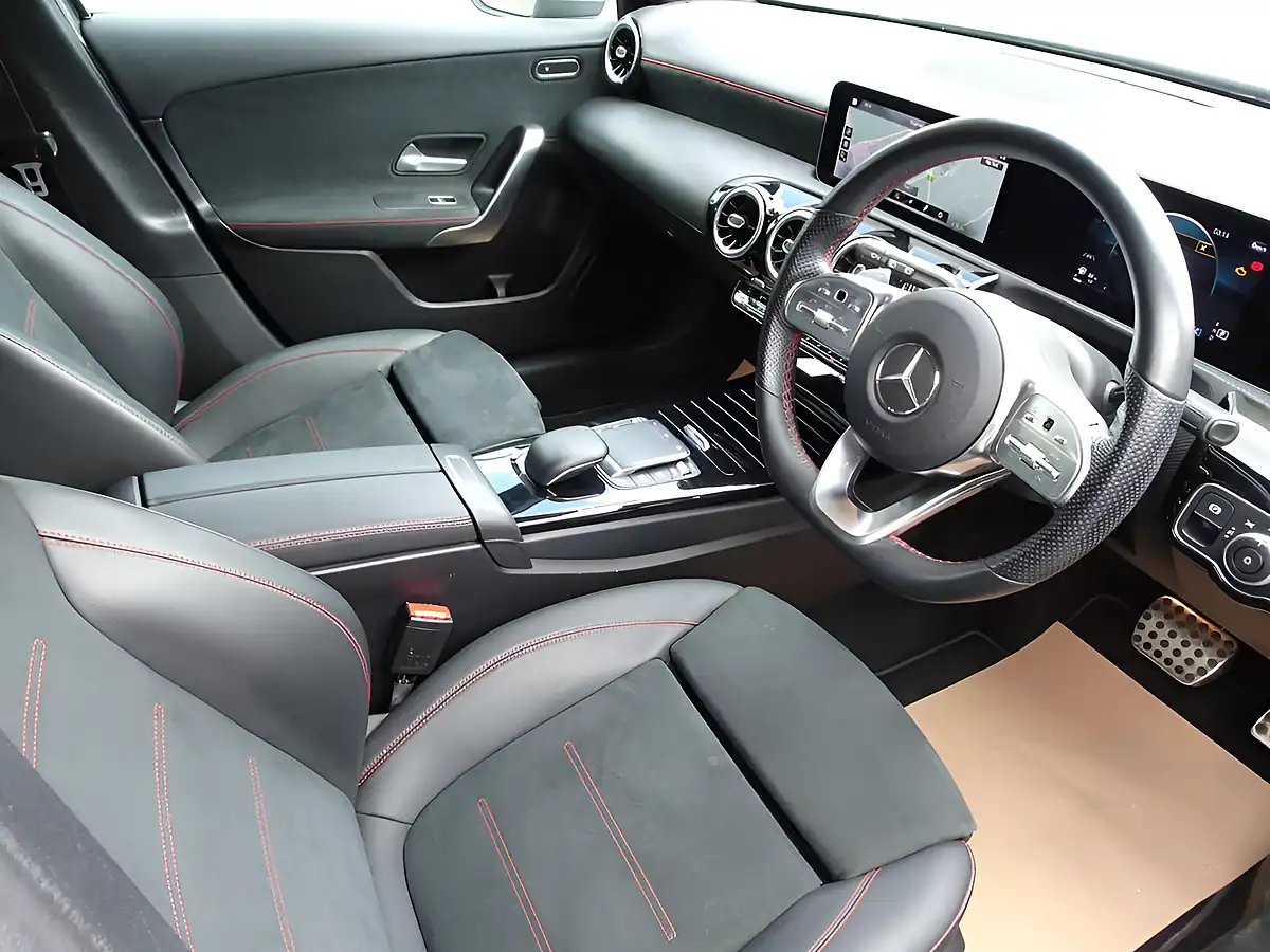 Used 2020 Mercedes-Benz a Class AMG Line Executive Mountain Grey - Interior and Exterior details 4