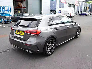 Used 2020 Mercedes-Benz a Class AMG Line Executive Mountain Grey - Interior and Exterior details 7