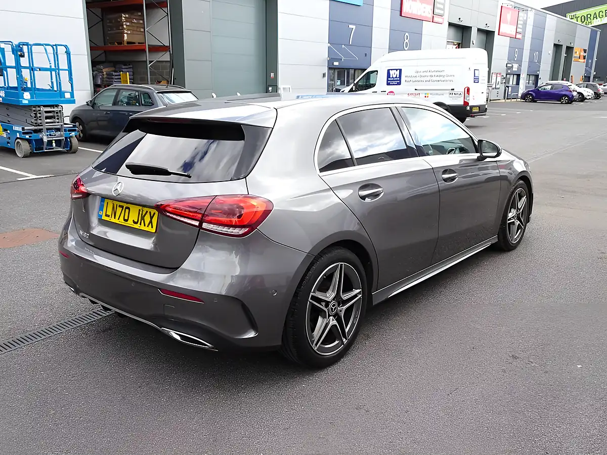 Used 2020 Mercedes-Benz a Class AMG Line Executive Mountain Grey - Interior and Exterior details 7