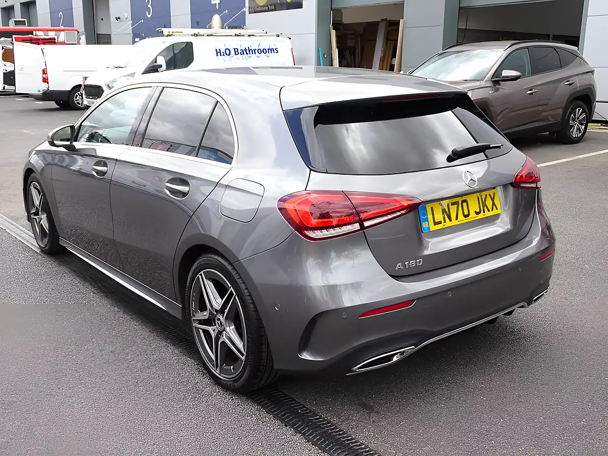Used 2020 Mercedes-Benz a Class AMG Line Executive Mountain Grey - Interior and Exterior details 9