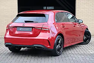 Used 2020 Mercedes-Benz a-Class AMG Line Executive Patagonia Red - Interior and Exterior details 3