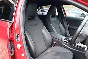 Used 2020 Mercedes-Benz a-Class AMG Line Executive Patagonia Red - Interior and Exterior details 4
