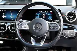Used 2020 Mercedes-Benz a-Class AMG Line Executive Patagonia Red - Interior and Exterior details 6