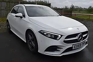 Used 2020 Mercedes-Benz a-Class AMG Line Executive Polar White - Interior and Exterior details 10