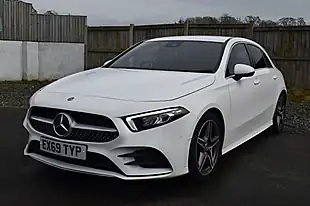 Used 2020 Mercedes-Benz a-Class AMG Line Executive Polar White - Interior and Exterior details 3