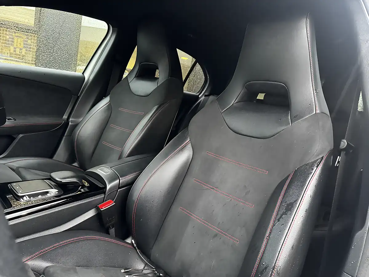 Used 2020 Mercedes-Benz a-Class AMG Line Executive White - Interior and Exterior details 17