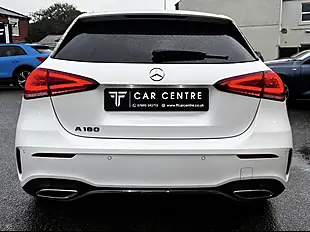 Used 2020 Mercedes-Benz a-Class AMG Line Executive White - Interior and Exterior details 4