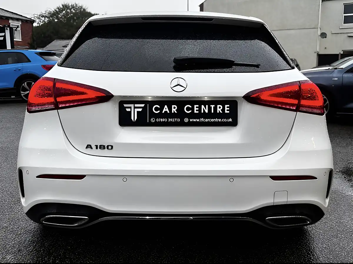 Used 2020 Mercedes-Benz a-Class AMG Line Executive White - Interior and Exterior details 4