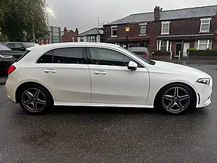Used 2020 Mercedes-Benz a-Class AMG Line Executive White - Interior and Exterior details 5