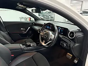 Used 2020 Mercedes-Benz a Class AMG Line Executive White - Interior and Exterior details 14