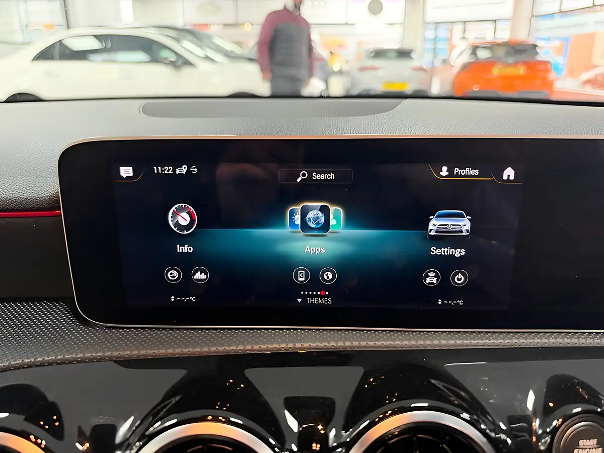 Used 2020 Mercedes-Benz a Class AMG Line Executive White - Interior and Exterior details 18